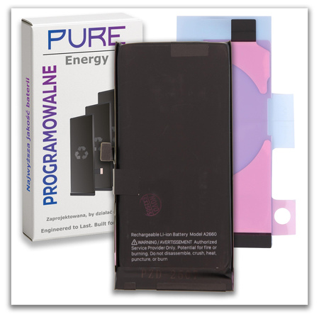 Bateria do iPhone 13 mini PURE Energy Programowalny Akumulator 2438mAh