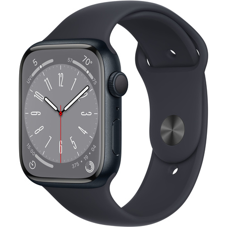 Apple Watch 8 45mm Czarny GPS