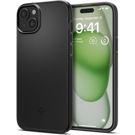 Etui Spigen Thin Fit iPhone 15 Plus Black