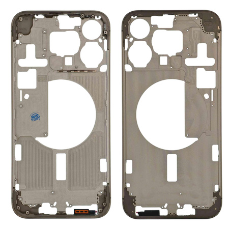 do iPhone 15 Pro Max korpus ramka obudowa środkowa przyciski naturalny