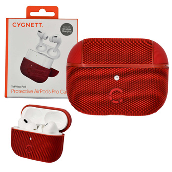 Etui TekView AirPods Pro Case czerwony