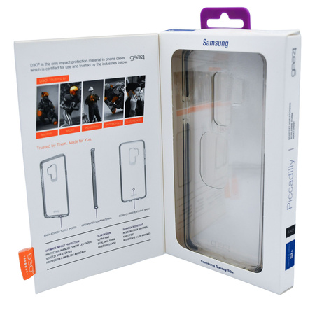 Etui GEAR4 D3O Piccadilly Samsung S9+ czarny