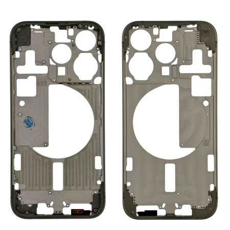 do iPhone 15 Pro korpus ramka obudowa środkowa przyciski naturalny