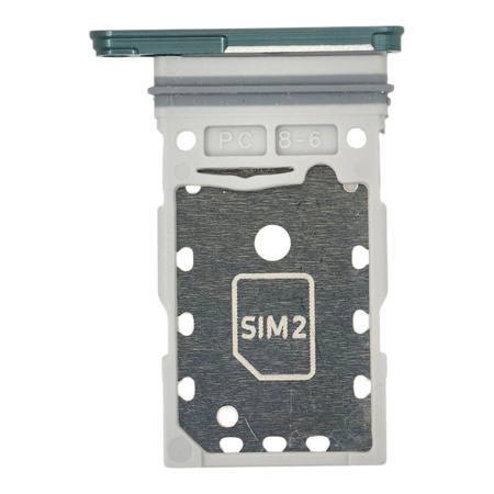 Tacka SIM do Samsung Galaxy S22 / S22+ zielona szufladka