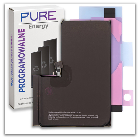 Bateria do iPhone 14 Pro Max PURE Energy Programowalny Akumulator 4323mAh