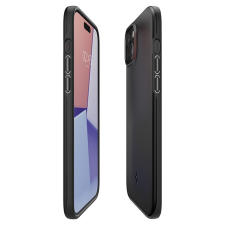 Etui Spigen Thin Fit iPhone 15 Plus Black