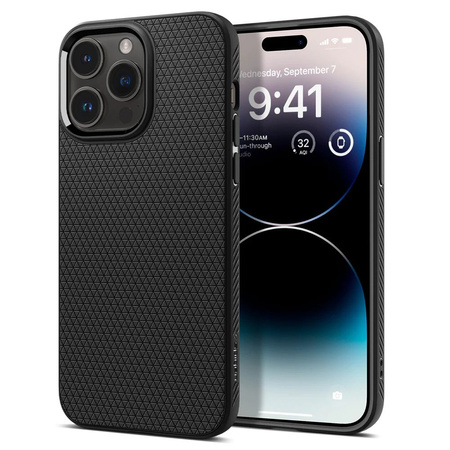 Etui Spigen iPhone 14 Pro Max Mat Czarny