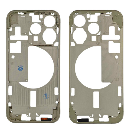 do iPhone 15 Pro korpus ramka obudowa środkowa przyciski biały