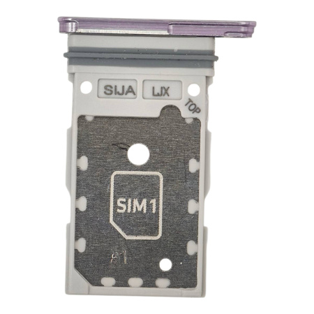 Tacka SIM do Samsung Galaxy S22 / S22+ fioletowa szufladka