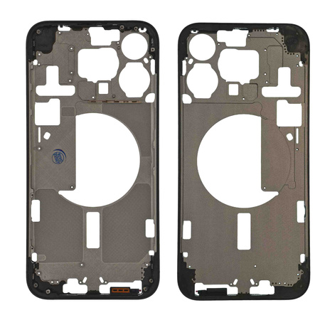 do iPhone 15 Pro Max korpus ramka obudowa środkowa przyciski czarny