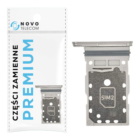 Tacka SIM do Samsung Galaxy S22 / S22+ biała szufladka