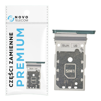Tacka SIM do Samsung Galaxy S22 / S22+ zielona szufladka