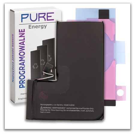 Bateria do iPhone 13 Pro od PURE Energy Programowalny Akumulator 3687mAh