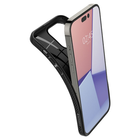 Etui Spigen iPhone 14 Pro Max Mat Czarny