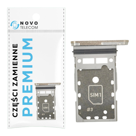 Tacka SIM do Samsung Galaxy S24 Ultra szara szufladka