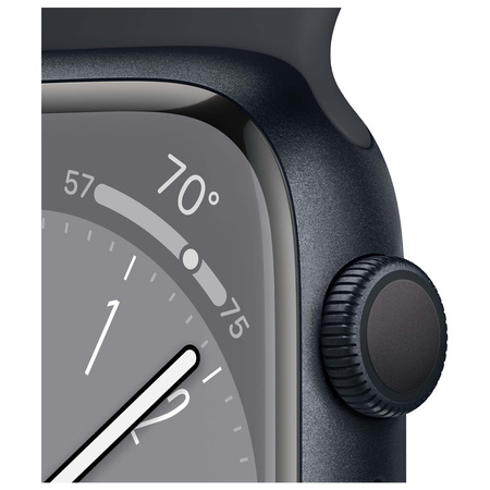 Apple Watch 8 45mm Czarny GPS