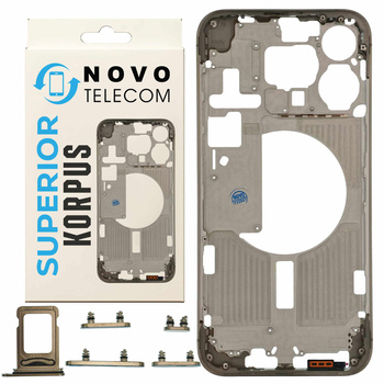 do iPhone 15 Pro Max korpus ramka obudowa środkowa przyciski biały