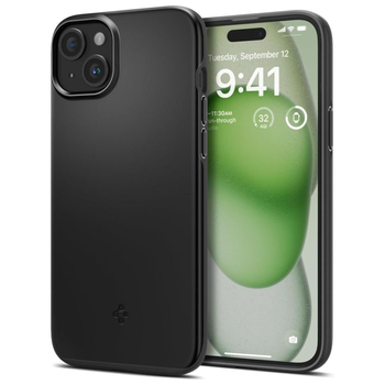 Etui Spigen Thin Fit iPhone 15 Plus Black