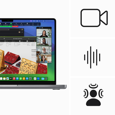 MacBook Pro 14 M3 8/10 16/512GB Czarny