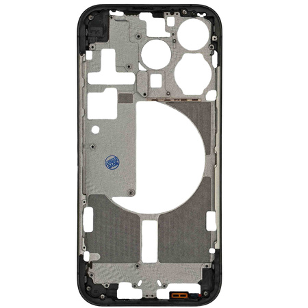 do iPhone 15 Pro korpus ramka obudowa środkowa przyciski czarny