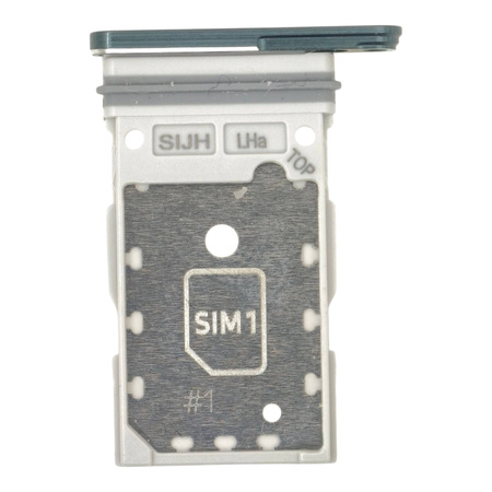 Tacka SIM do Samsung Galaxy S22 Ultra zielona szufladka