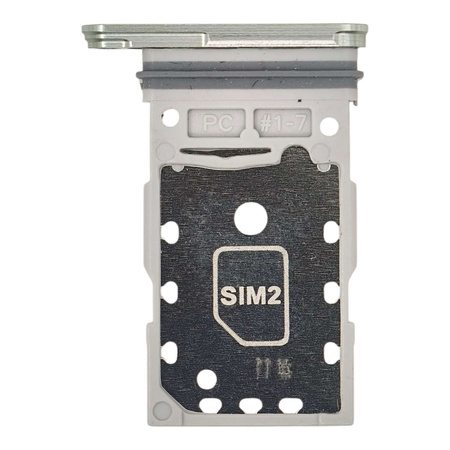 Tacka SIM do Samsung Galaxy S24 / S24+ zielona szufladka