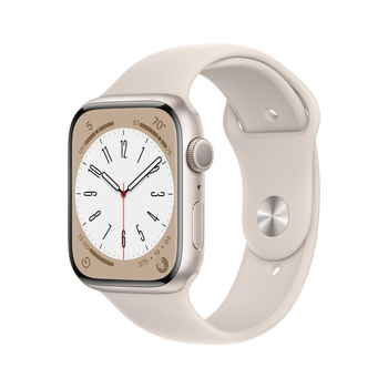 Apple Watch 8 45mm Beżowy GPS