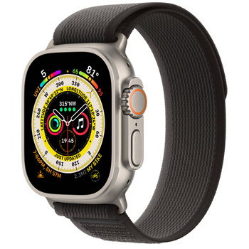 Apple Watch Ultra 49mm Titanium Black/Gray Trail Loop M/L