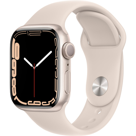 Apple Watch 7 45mm Beżowy GPS