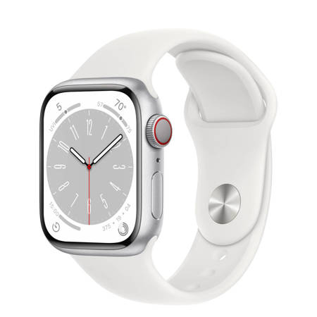 Apple Watch 8 45mm Alu Sport Cell White