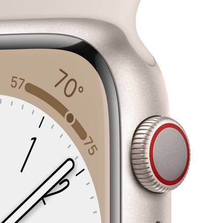 Apple Watch 8 45mm Beżowy LTE AN VM