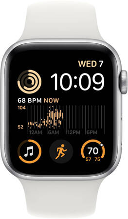 Apple Watch SE (2 Gen) 44mm Srebrny LTE 