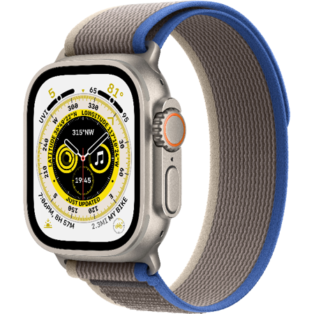 Apple Watch Ultra 49mm Titanium Blue Gray Loop