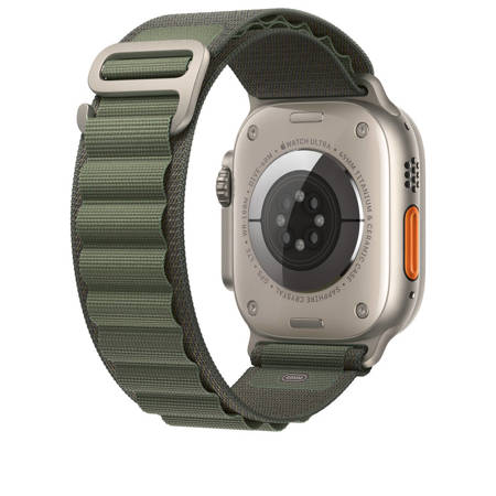 Apple Watch Ultra 49mm Titanium Green Alpine Loop M